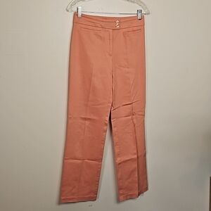 Tribella sport denim Pants in coral orange/pink size 2 🎯
